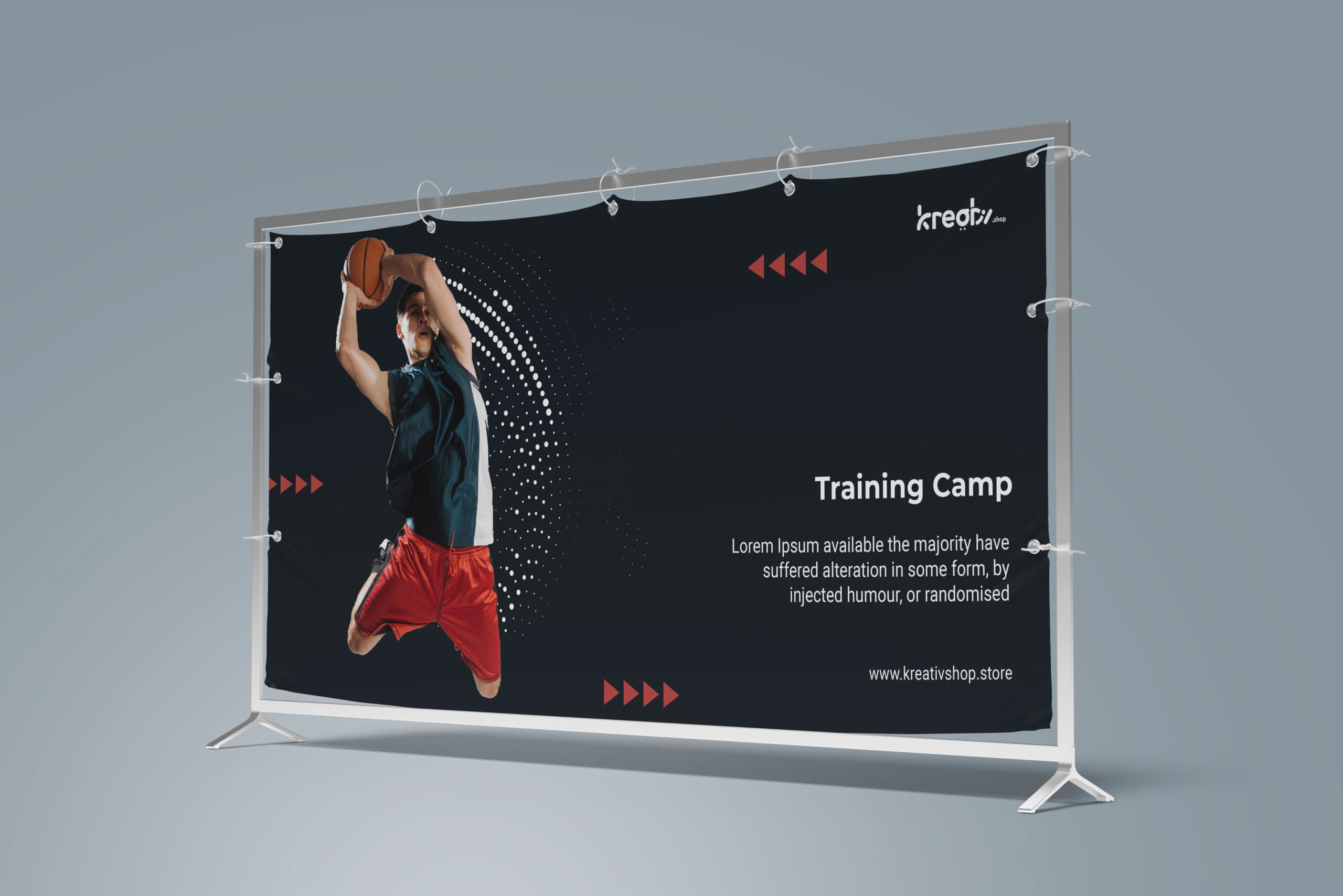Economy tarpaulin for banner