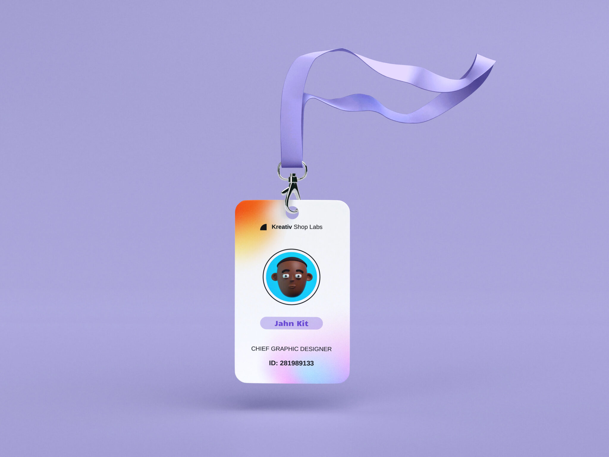 PVC staff cards for employee identification and secure access, customizable with company details.